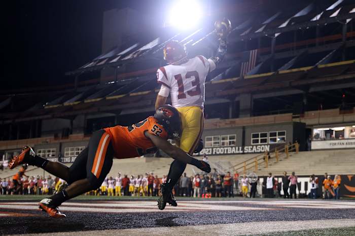 USC Trojans Oregon State football 202216